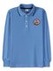 Поло Мальчикам Toppolino Синий светлый Эмблема (фото 1)