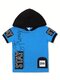 Футболка Мальчикам Bonito Синий Надпись (фото 1)