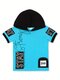 Футболка Мальчикам Bonito Голубой Надпись (фото 1)