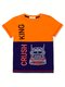 Футболка Мальчикам Bonito Чернильный; Оранжевый Машина (фото 1)