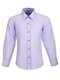 Рубашка Мальчикам Китай Сиреневый Без рисунка (фото 1)