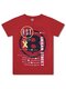 Футболка Мальчикам Bonito Красный Надпись (фото 1)