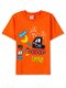 Футболка Мальчикам Узбекистан Оранжевый Экскаватор (фото 1)