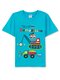 Футболка Мальчикам Узбекистан Голубой Техника (фото 1)