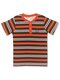 Футболка  Bonito Оранжевый; Коричневый Полоски (фото 1)