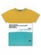 Футболка  Bonito Горчичный Надпись (фото 1)