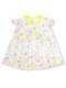 Платье ясельное Новорождённым Bonito Белый; Жёлтый Цветы (фото 1)