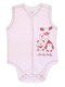 Боди-майка Новорождённым Россия Розовый Зверята (фото 1)