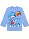 Лонгслив Мальчикам Bonito Синий светлый Дельфины (фото 1)