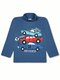 Водолазка Мальчикам Bonito Серо-синий Машины (фото 1)