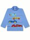 Водолазка Мальчикам Bonito Синий светлый Машинки (фото 1)