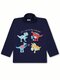 Водолазка Мальчикам Bonito Чернильный Динозаврики (фото 1)