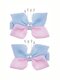 Бантик на зажиме, 2 шт Девочкам Baby`s joy Микс Бабочка (фото 1)