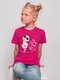 Футболка Девочкам Be friends Малиновый Котик (фото 1)