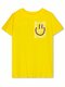 Футболка Девочкам Be friends Жёлтый Смайл (фото 1)