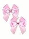Бантик на резике, 2 шт Девочкам Baby`s joy Розовый Без рисунка (фото 1)