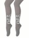 Колготки Девочкам Para socks Серый Цветы (фото 1)
