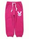 Брюки Девочкам Bonito Малиновый Зайка (фото 1)
