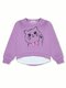 Джемпер Девочкам Bonito Сиреневый Кошка (фото 1)