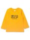 Лонгслив Мальчикам Bonito Горчичный Надпись (фото 1)