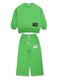 Костюм Девочкам Bonito Салатовый Надписи (фото 1)