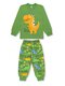 Пижама Мальчикам Bonito Зелёный Динозавр (фото 1)