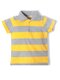 Поло Мальчикам Bonito Жёлтый; Серый меланж Полоски (фото 1)