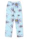 Лосины Девочкам Bonito Голубой Цветы (фото 1)