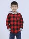 Рубашка Мальчикам Bonito Красный; Чёрный Клетка (фото 1)