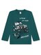 Лонгслив Мальчикам Bonito Зелёный тёмный Машина (фото 1)