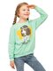 Джемпер Девочкам Baby style Мятный Собачка (фото 1)