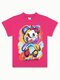 Футболка Девочкам Bonito Коралловый Мишка (фото 1)