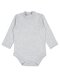 Боди Новорождённым Россия Серый меланж Без рисунка (фото 1)