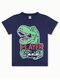 Футболка Мальчикам Bonito Чернильный Динозавр (фото 1)