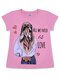 Футболка Девочкам Bonito Розовый Девушка (фото 1)