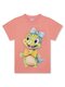Футболка Девочкам Bonito Персиковый Динозавр (фото 1)