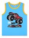 Майка Мальчикам Bonito Голубой Монстртрак (фото 1)
