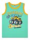 Майка Мальчикам Bonito Мятный Машина (фото 1)