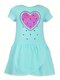 Платье Девочкам Лунёва Мятный Сердце (фото 1)