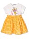 Платье Девочкам Bonito Белый; Жёлтый Жираф (фото 1)