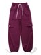Брюки Девочкам Bonito Сливовый Без рисунка (фото 1)