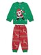 Пижама Мальчикам Bonito Зелёный; Красный Дед Мороз (фото 1)