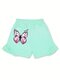 Шорты Девочкам Bonito Мятный Бабочка (фото 1)