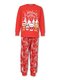 Пижама Мальчикам Лунёва Красный Зверята (фото 1)