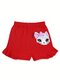 Шорты Девочкам Bonito Красный Кошка (фото 1)