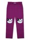 Лосины Девочкам Bonito Сливовый Кошка (фото 1)