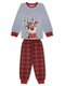 Пижама Мальчикам Bonito Серый меланж; Красный Олень (фото 1)